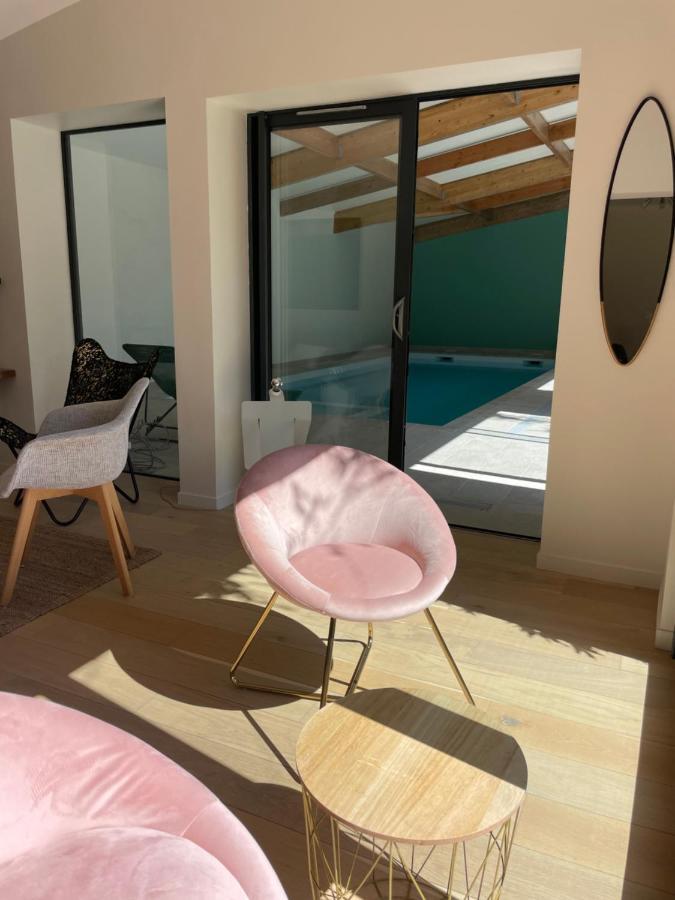 Villa La Luciole Piscine Interieure Барневил Картере Екстериор снимка